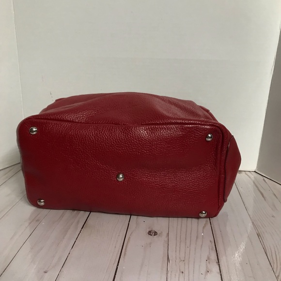 FURLA PEBBLE LEATHER SATCHEL - Picture 9 of 11